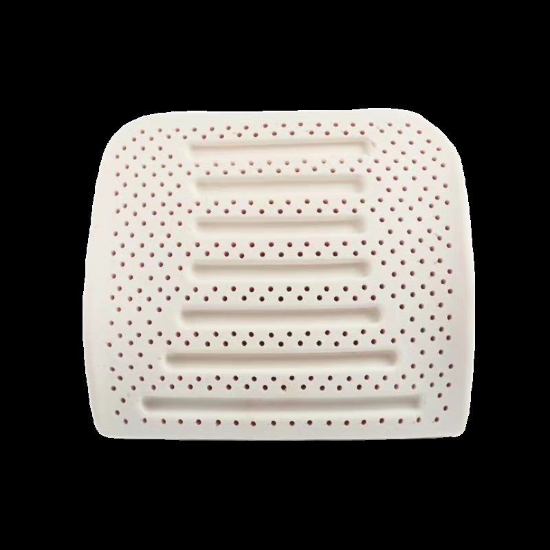 泰国乳胶靠枕汽车座椅垫抱枕久坐护腰椎靠背垫办公室坐垫腰枕腰垫