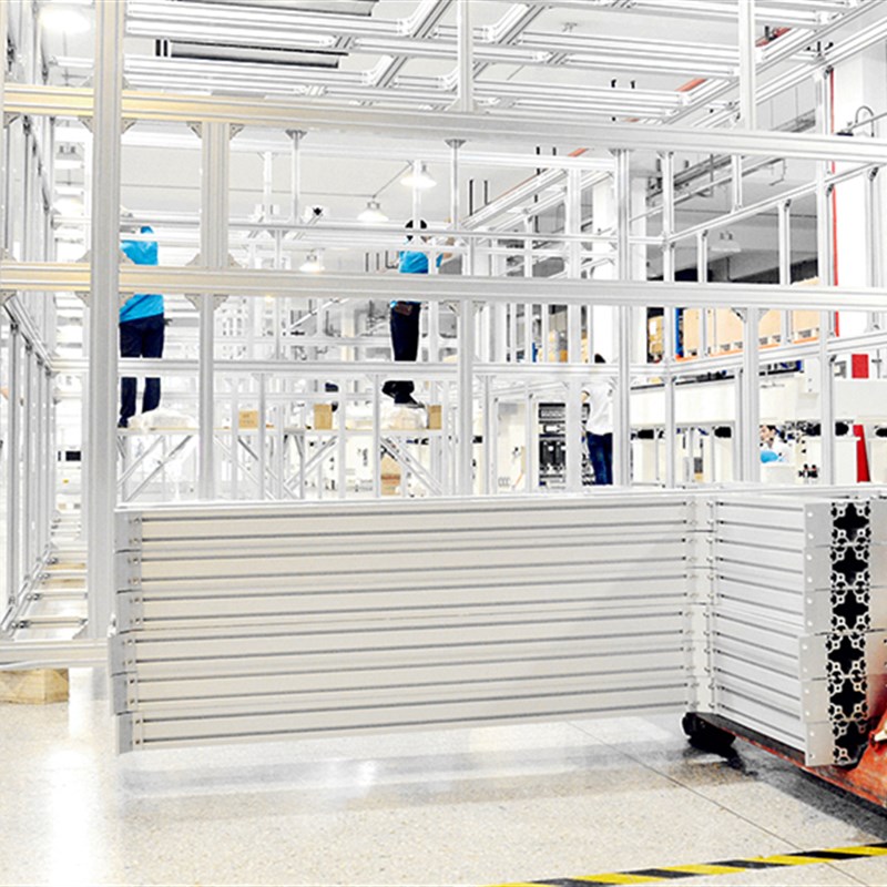 工业铝型材4040斜角铝三角形边框立柱机脚支架框架4040x系列欧标