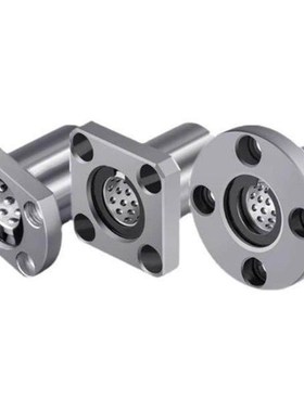 带法兰线性滚珠衬套 LNE03 LNE13 LNE23-d6/d8/d10/d12/d16/d20