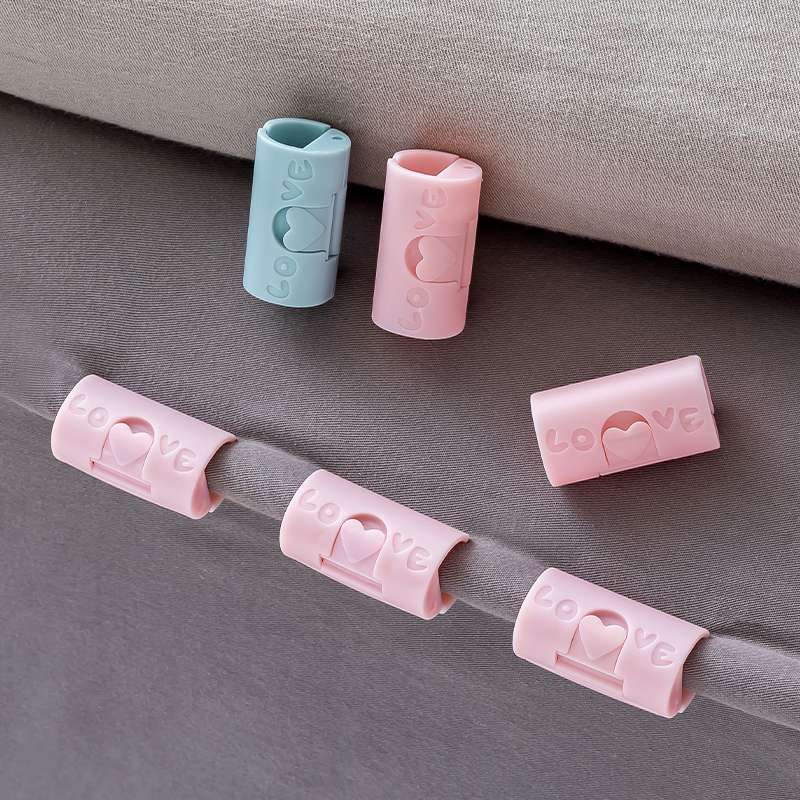 被子床单固定器夹子安全无针卡扣B隐形无痕家用被罩套防跑防滑神