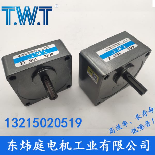 TWT电机 4GN3K~180K齿轮减速箱4GN20K 4GN100K  台湾东炜庭电机