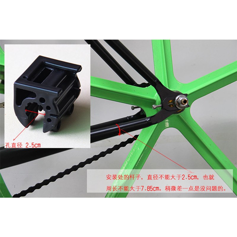 自行车涡轮摩托i车音效排气管发声器山地车单车酷玩铃铛辐条喇叭