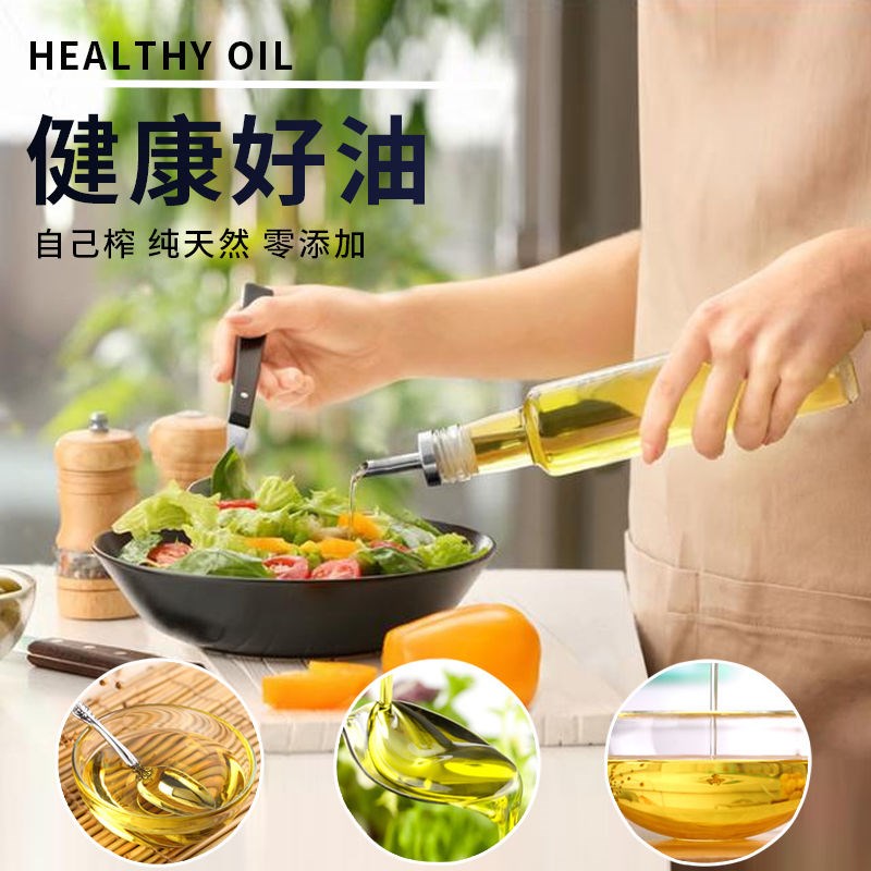 榨油机家用小型全自动多功能不锈钢智能家庭花生冷热商用炸油机器