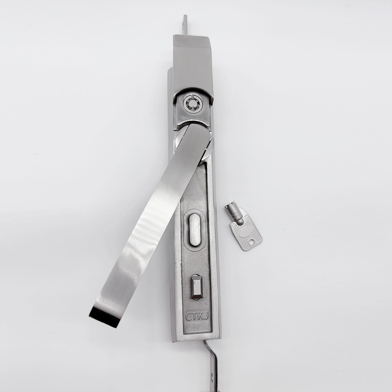 304不锈钢MS830天地锁仿威图柜锁大I型电柜锁配电箱锂电池设备门