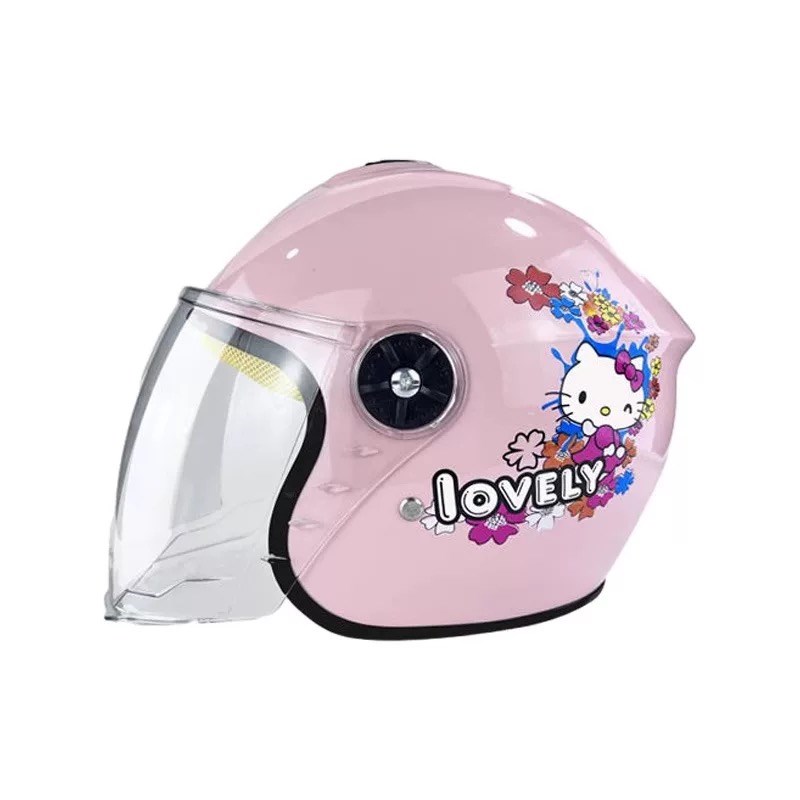 儿童头盔摩托车3C认证男孩女孩B冬季保暖电瓶车电动车安全帽半盔