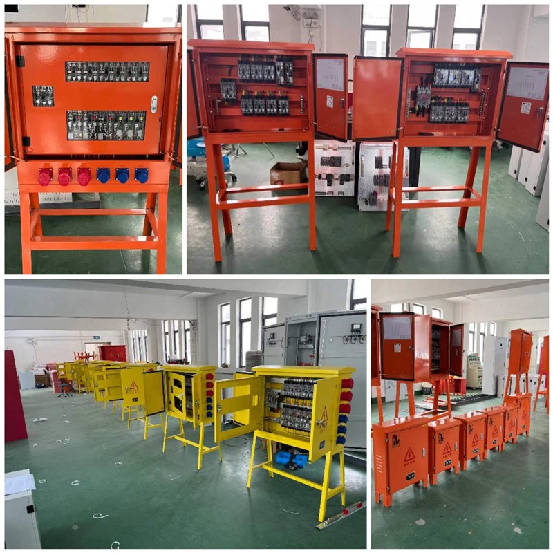 成套电源配电箱380v三相四线充电桩工地不锈钢空开动力柜明装家用