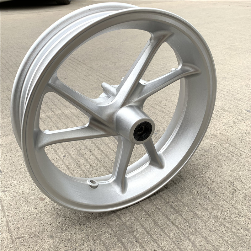 踏板摩托车150轮圈猛士NMAX150铝轮13寸S前后钢圈轮毂碟刹盘