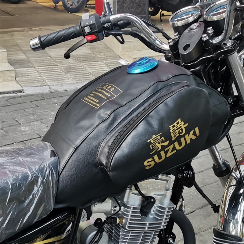 适用GN125/HJ125-8太子摩托车通用油箱包油箱罩HJ125-V8K/8R油箱