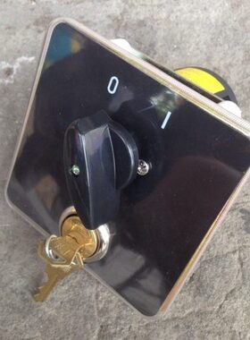 温州长江 长信 带钥匙 组合开关电源开关 HZ5D-20S/4 LO1 LO2 LO3