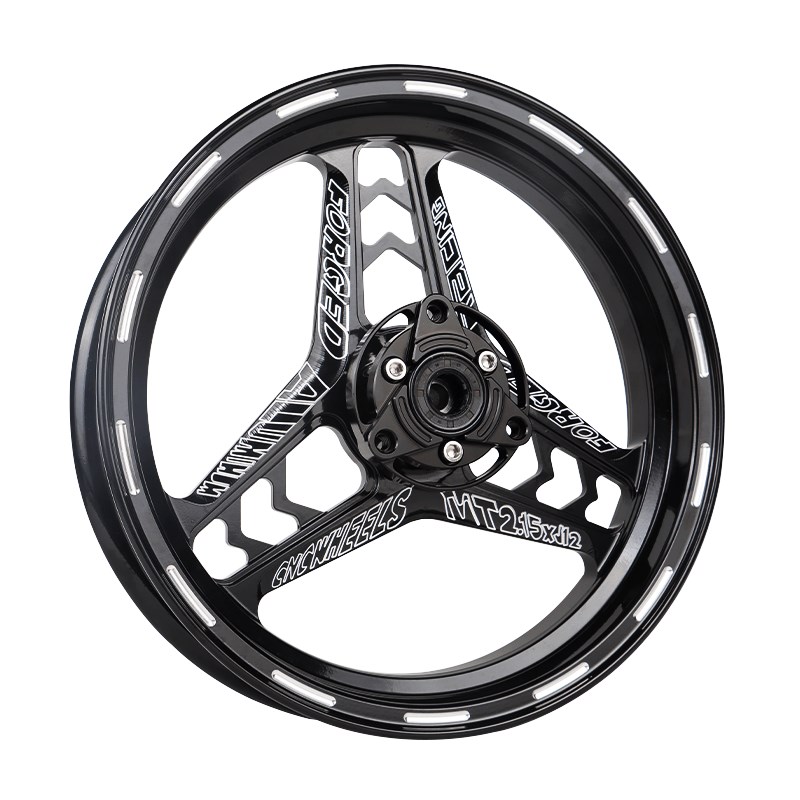 电动车九号C90轮毂小牛U+B 12寸通用改装轮圈N1S升级 .满天星二代