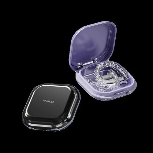 便携隐形牙套收纳盒保持器牙套盒正畸牙齿矫正器假牙密封收纳盒子