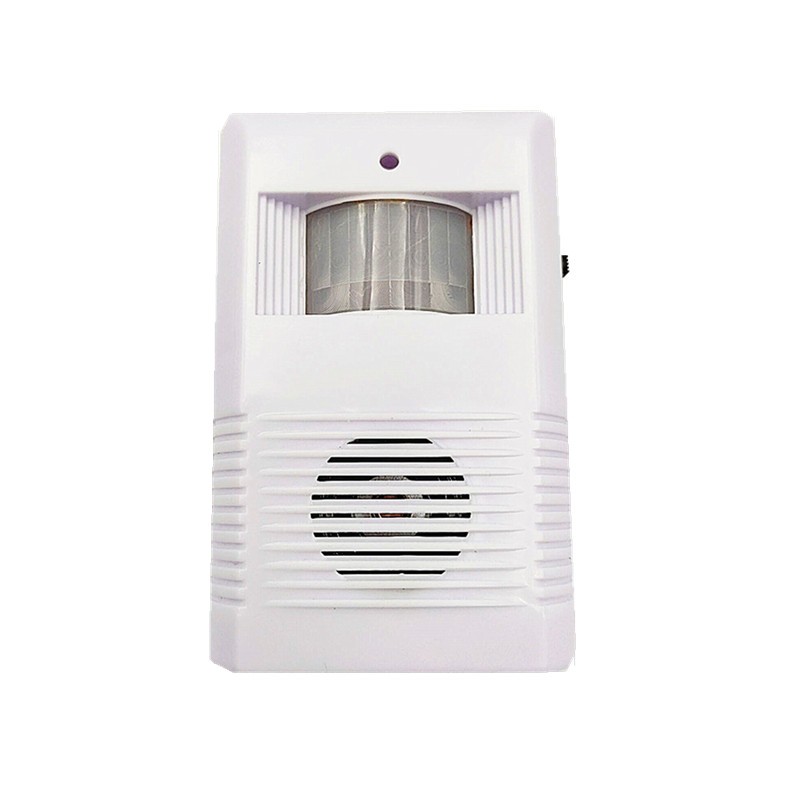 红外门铃感应器店铺门口你好欢迎光临迎宾器进门口语音防盗报警器