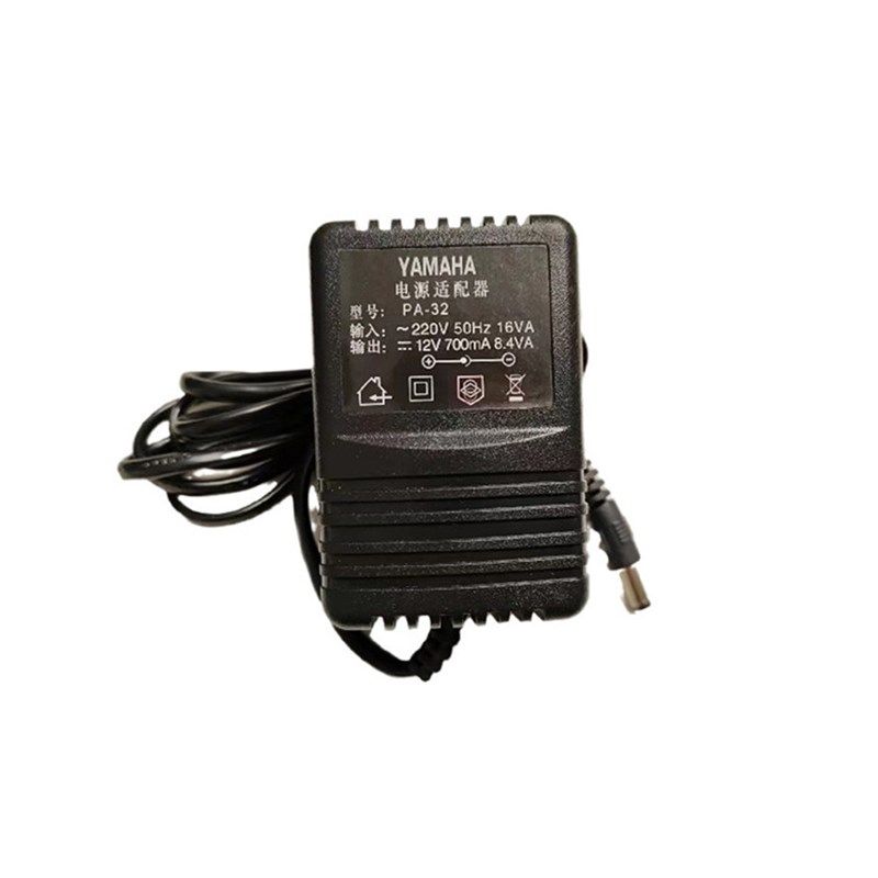 雅马哈YAMAHA电子琴 外接交流电源适配器充电器 PA-32 1V2V-700mA