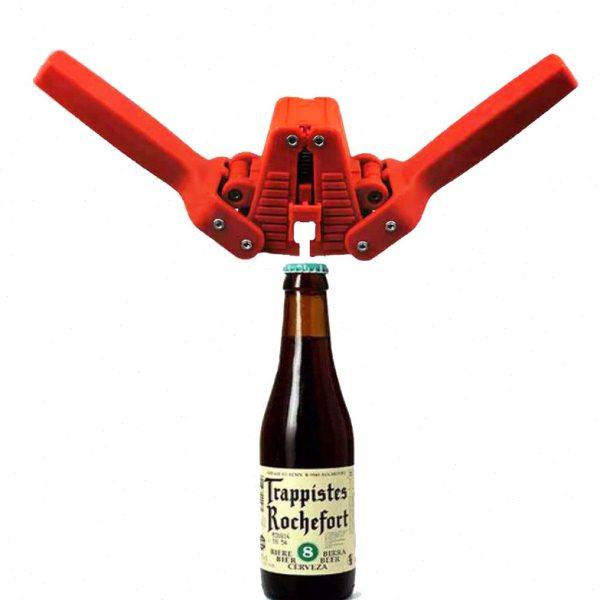 啤酒瓶压盖机手动封口器压盖器精酿酒封口机器双手柄压盖锁口设备