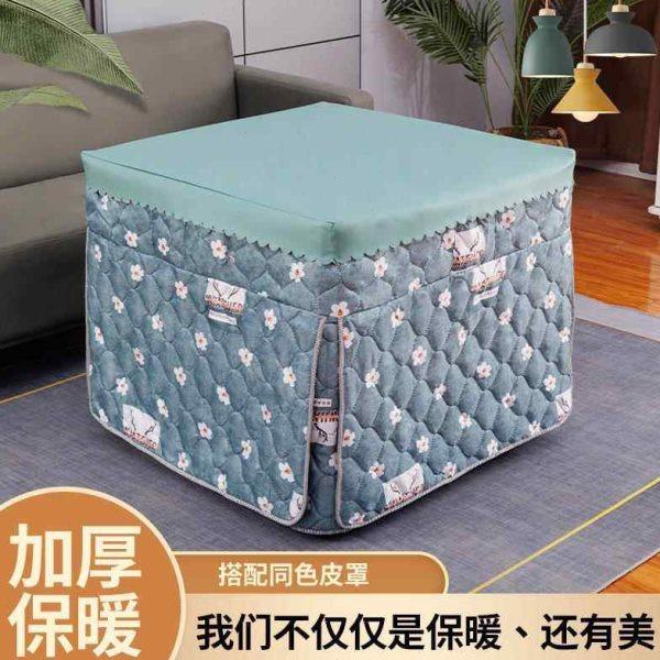 烤火罩 电炉罩正方形烤火炉罩套电暖炉桌面罩套 烤火桌布罩烤火被,居家布艺,烤火罩,淘宝优惠券,粉丝福利购,淘宝优惠卷