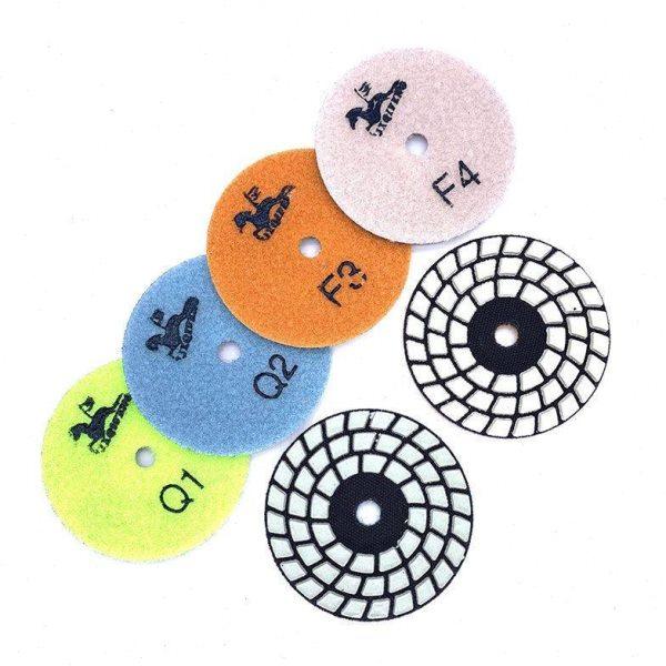 骑锋四步磨片快速抛光研磨打磨翻新大理石出光墙面石材抛光片粘盘,标准件/零部件/工业耗材,切割片/磨片,淘宝优惠券,粉丝福利购,淘宝优惠卷