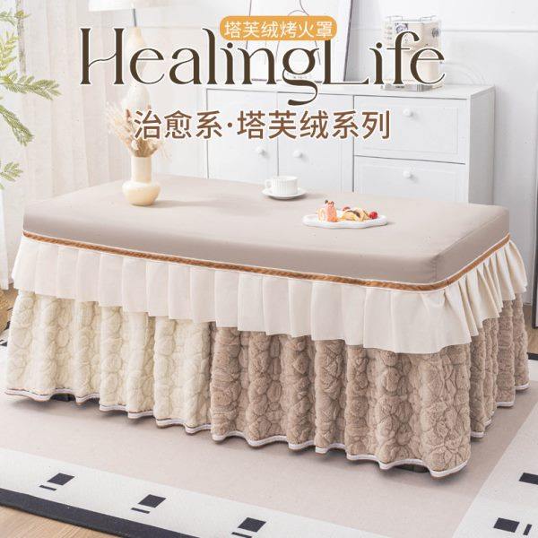 新款加厚烤火桌子罩套长方形加绒桌布冬季家用取暖器茶几电炉罩子,居家布艺,微波炉罩,淘宝优惠券,粉丝福利购,淘宝优惠卷