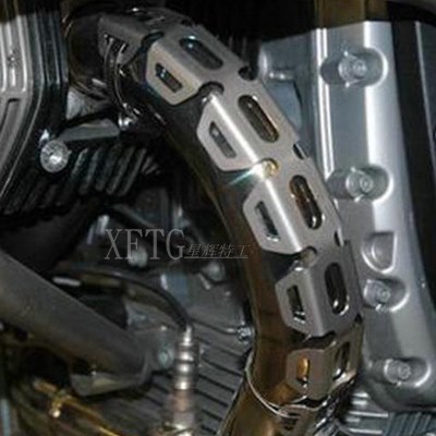 适用KTM 1050ADV/1290ADV/1190ADV 排气加装保护甲 保护罩配件
