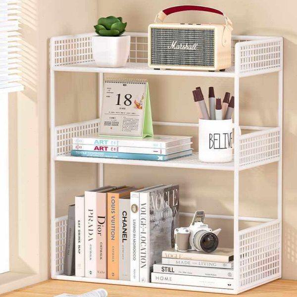 书桌收纳置物架桌面书架公室桌上多层储物柜子家用置物架小书柜,收纳整理,书桌收纳置物架,淘宝优惠券,粉丝福利购,淘宝优惠卷