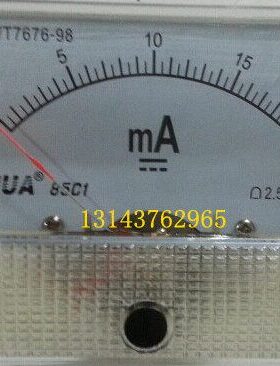 直流电流表85C1-20MA 30MA 5MA 100MA 150MA 200MA 300MA 500MA