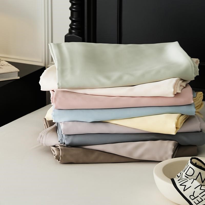 夏季凉感100支兰精n天丝床单纯色丝滑裸睡莱赛尔床笠床罩三件套1.