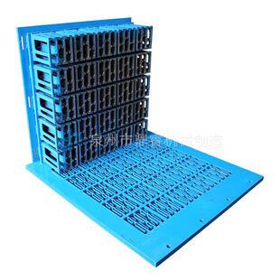 厂家供应建筑工程用六孔砖模具路面砖机模具制造空心砖机模具