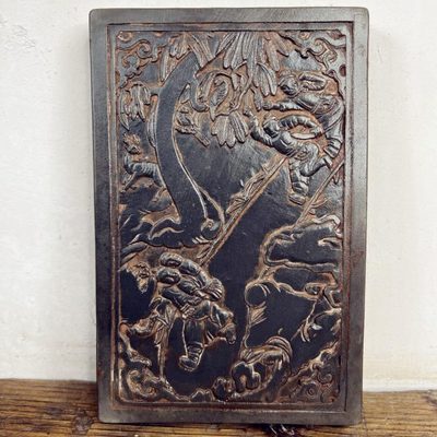 加厚款二十四孝行佣供母非遗金石传拓砖雕摆件礼品研学拓片刻板