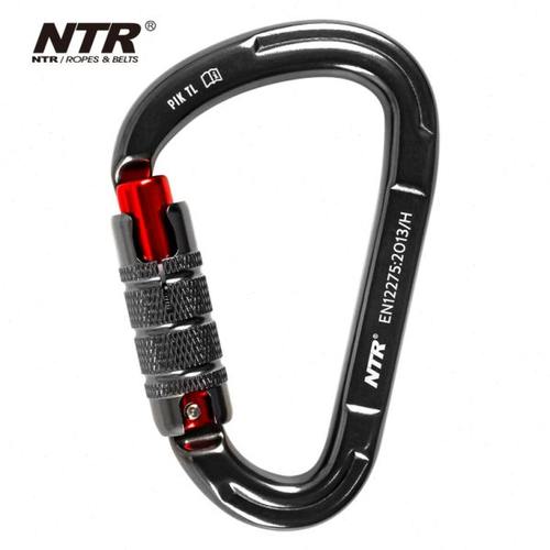 NTR/耐特尔 户外登山攀岩攀爬 PIK 铝合金梨形三段主锁
