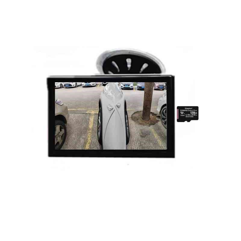5寸高清AHD车载记录一体显示器前左右盲区倒车影像停车监控显示屏