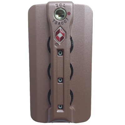 ZCL TSA007原装海关密码锁箱包固定锁拉片锁行李箱密码锁ZC1605锁