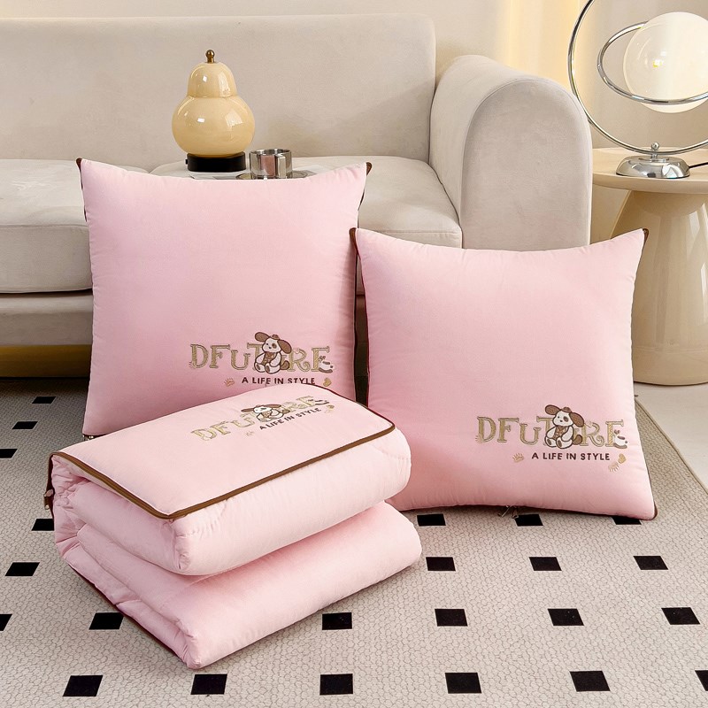 抱枕两用被子枕头午睡空调折叠二合一被靠垫车载汽车夏凉被纯棉全