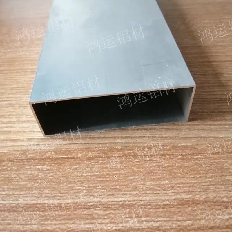 直销76X25X1.2铝合金方管矩形铝方通广告装饰铝型材泥工刮尺米价