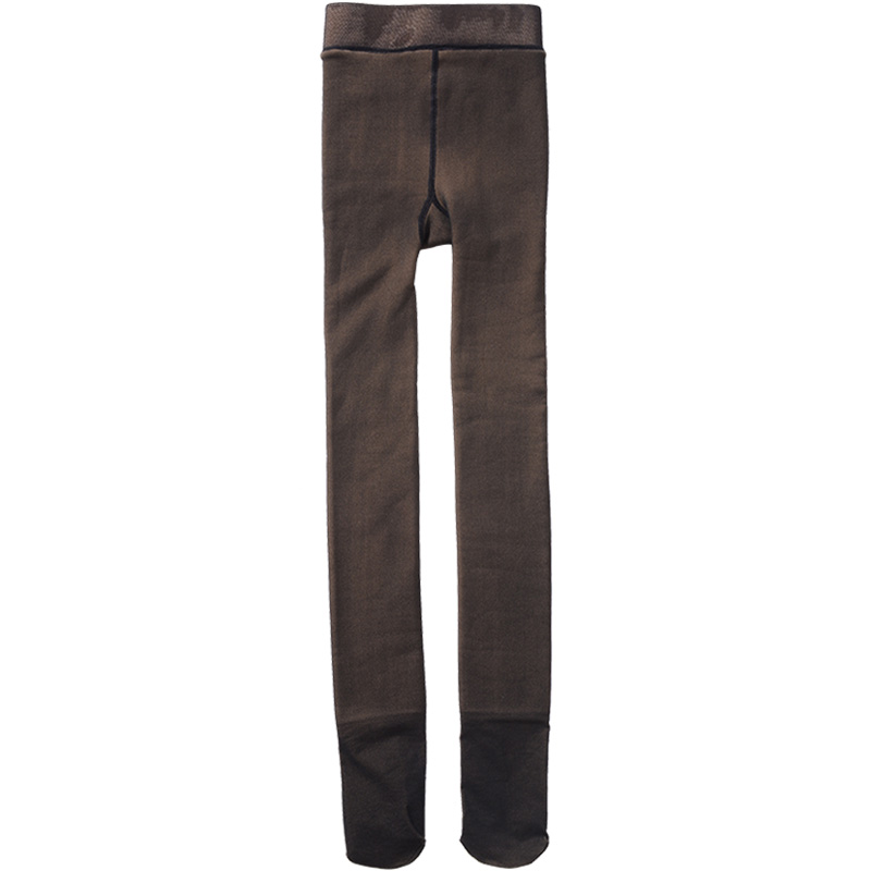 黑丝加绒丝袜女春秋连裤袜黑色光腿神器秋冬裸感ins潮加厚一体裤