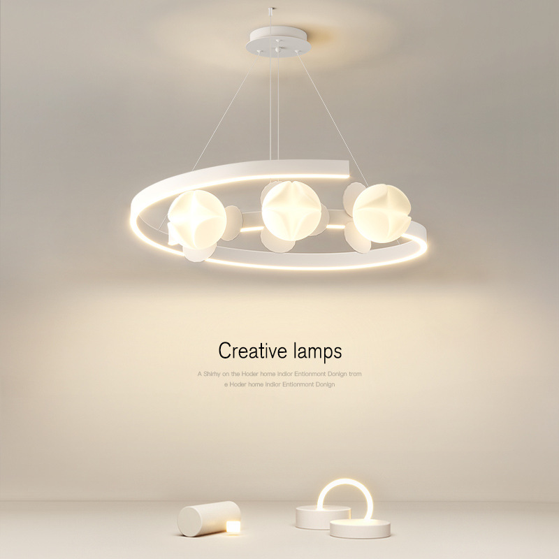 餐厅吊灯卧室灯客厅灯2023年新款灯具大全现代简约大气led主灯