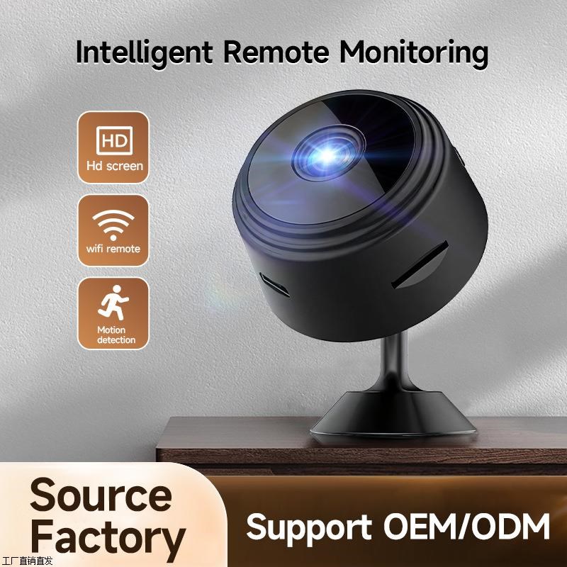 外贸 无线监控A9摄像头工厂远程wifi夜视高清网络摄像机