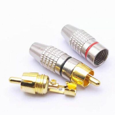 8pcs/lot 270RCA Solderless Plug RCA Terminal Coaxial Cable P