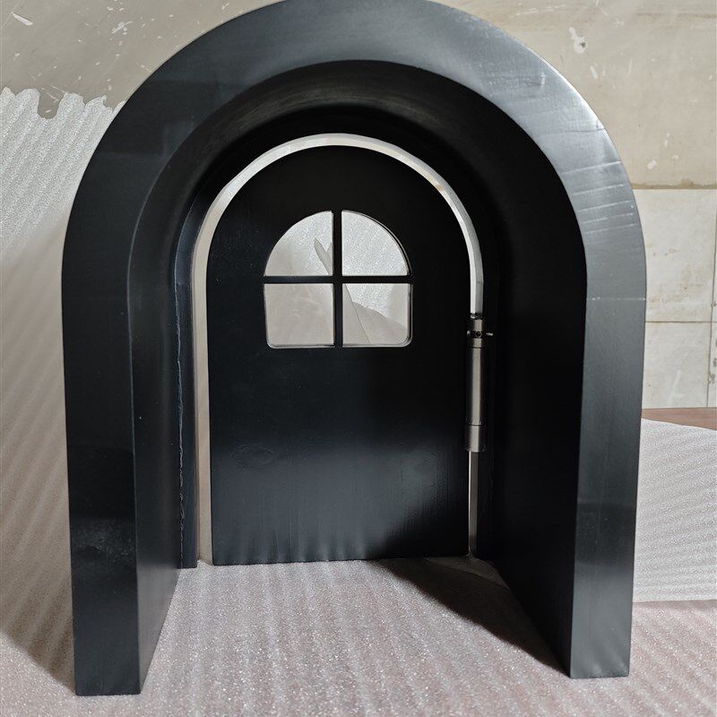 双弹簧双向开关实木喵星人汪星人门猫洞门猫咪宠物进出通道门定制