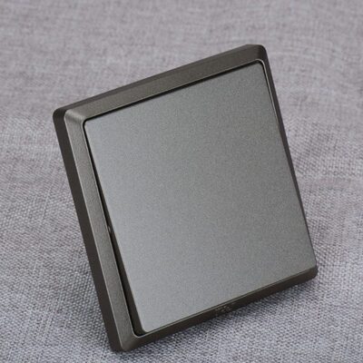 HC2761 天基简约系86型10A一位单联回弹开关 常开型自动复位面板