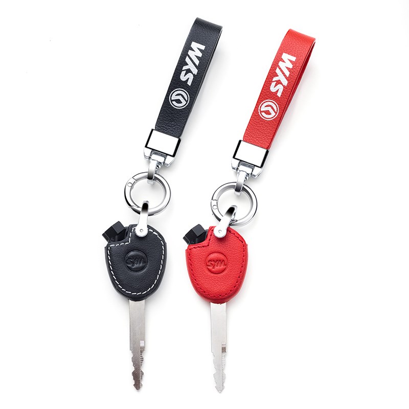 摩托车三阳飞度4钥匙套xs125T改装配D件fiddle4电门锁改钥匙扣包