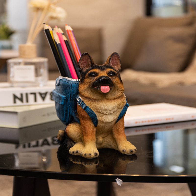 可爱笔筒学生办公室文具用品收纳盒儿童男女孩创意桌面装饰品摆云