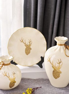 家庭客厅电视柜摆件家居饰品酒柜装饰品家装玄关吧台摆设工艺品