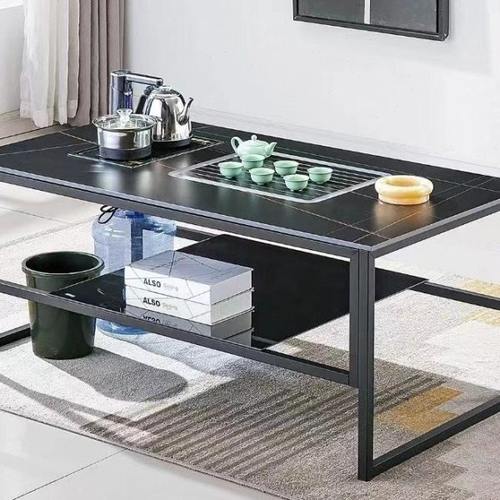 特惠款高档茶几 优质岩板功夫茶几1.3米  包邮