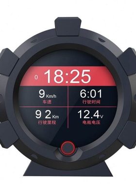 AUTOOL汽车坡度仪车载越野平衡仪海拔仪抬头显示器GPS车载水平仪