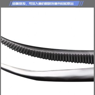 凯思不锈钢钓鱼钳子 止血钳子 脱钩器 摘钩钳 脱钩器 路亚钳子具