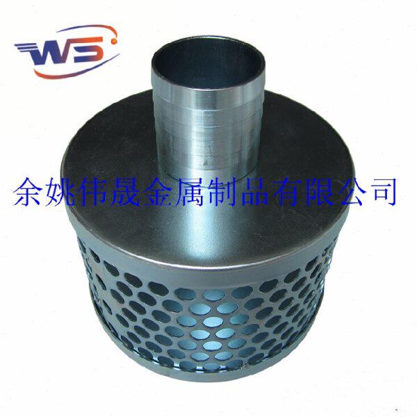 花蓝清水泵车过滤器 焊接直水管橡胶牛筋管杂物滤清网 防尘罩接头