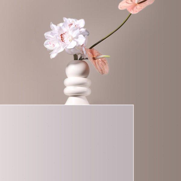 花小只 现代北欧粉白小花器组合 样板间酒店会所餐厅软装花艺摆件,家居饰品,花瓶,淘宝优惠券,粉丝福利购,淘宝优惠卷