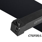 数控车刀横向外浅槽刀杆CTGFSR2020K16 CGBSR2020K32割槽端面刀杆