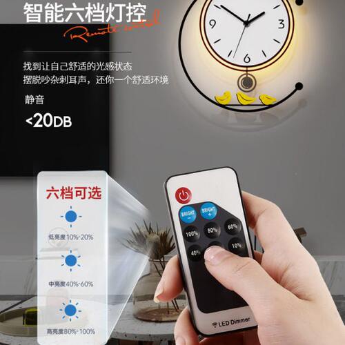 网红钟表挂钟客厅时钟挂墙创意家用时尚现代简约轻奢艺术静音挂表