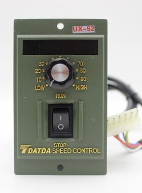 UX-52交流220V减速电机CNDF马达数显调速器6W15W25W40W60W90W120W