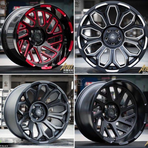 毒蝎20寸负值越野轮毂牧马人长城炮坦途坦克烈马游骑侠F150大道